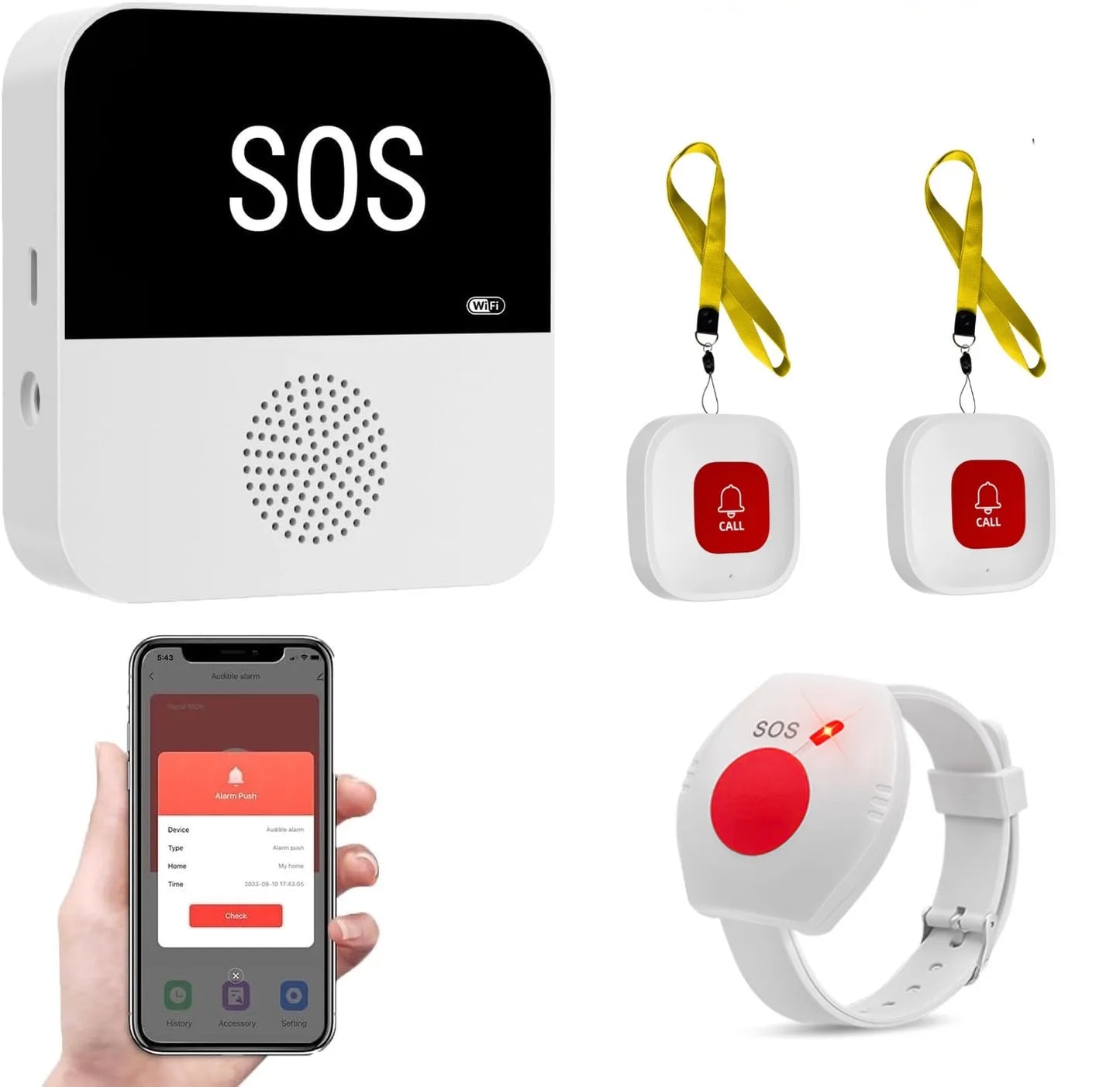 Emergency SOS Call Button