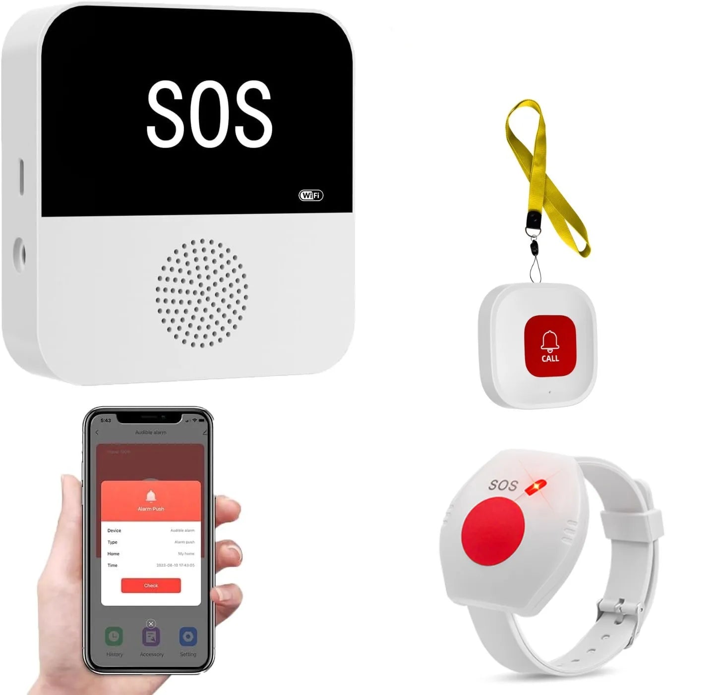 Emergency SOS Call Button  