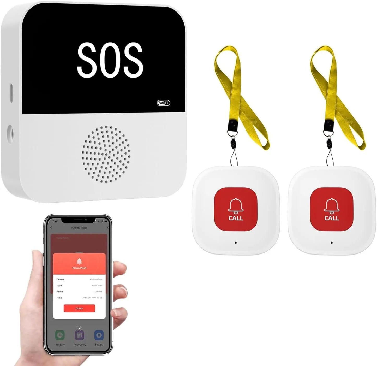 Emergency SOS Call Button  